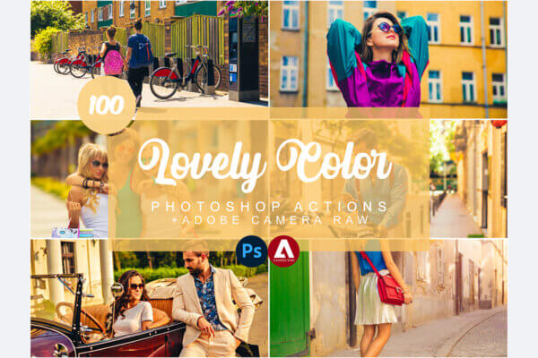 lovely color photoshop actions - ByPresets