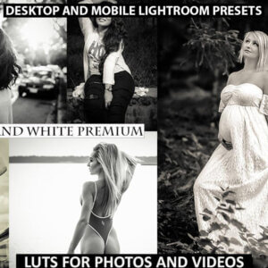 LUTs + Lightroom Presets Black White