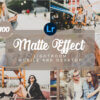 matte effect mobile and desktop presets - ByPresets