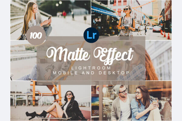 matte effect mobile and desktop presets - ByPresets