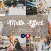 matte effect photoshop actions - ByPresets