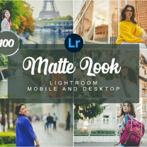 Matte Look Mobile and Desktop Lightroom Presets