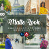 matte look photoshop actions - ByPresets