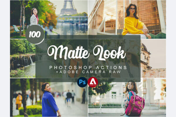 matte look photoshop actions - ByPresets