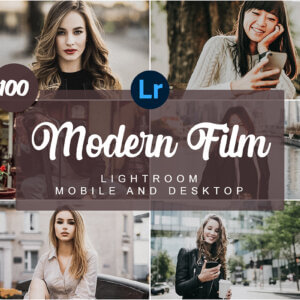 Modern Film Mobile and Desktop Lightroom Presets