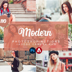 Modern Photoshop Actions