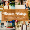 modern vintage photoshop actions - ByPresets