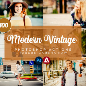 Modern Vintage Photoshop Actions