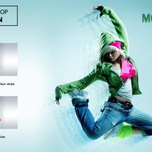 Motion – Photoshop Action