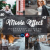 movie effect photoshop actions 1 - ByPresets