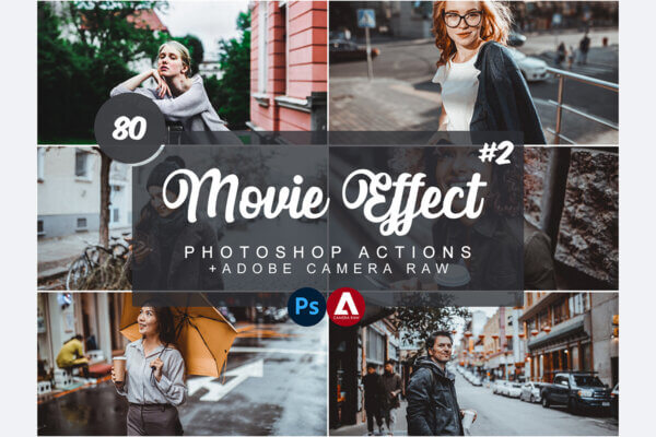 movie effect photoshop actions 1 - ByPresets