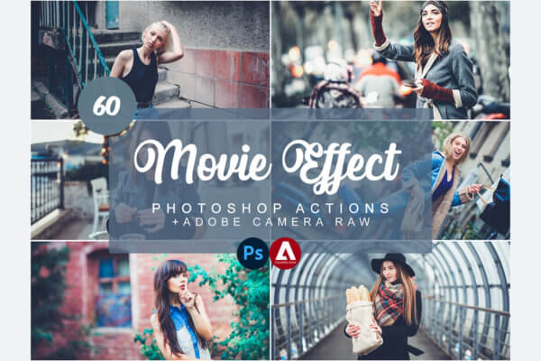 movie effect photoshop actions - ByPresets