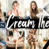 neo cream color grading photoshop action - ByPresets