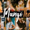 neo mango color grading photoshop action - ByPresets