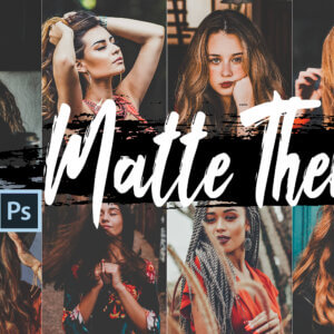 Neo Matte Theme Color grading Photoshop Actions