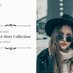 Neo Winter Story Color Grading photoshop Actions