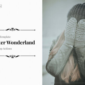 Neo Winter wonderland Color Grading photoshop Actions