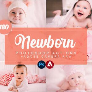 Newborn Photoshop Actions and ACR Preset