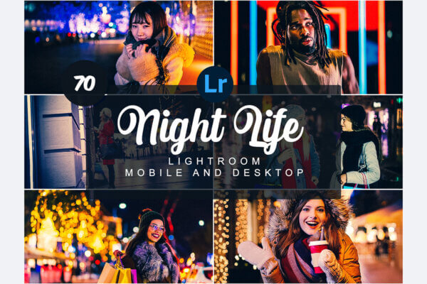 night life mobile and desktop presets - ByPresets