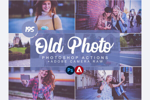 old photo photoshop actions - ByPresets