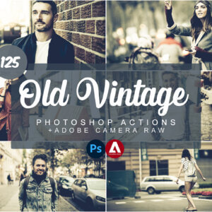 Old Vintage Photoshop Actions