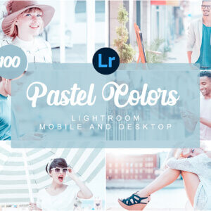 Pastel Colors Mobile and Desktop Lightroom Presets