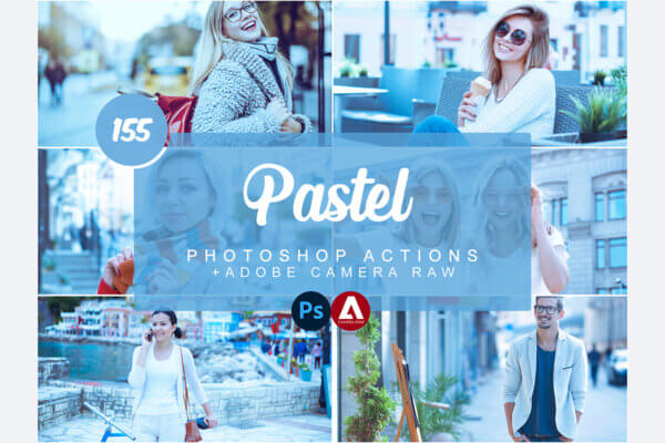 pastel photoshop actions - ByPresets