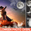 photoshop overlay halloween clipart v12 - ByPresets