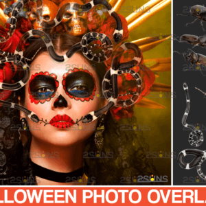 Photoshop overlay Halloween clipart v13