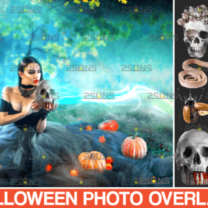 Photoshop overlay Halloween overlay