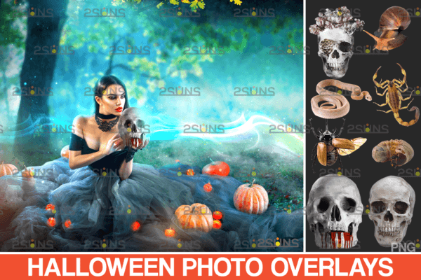 photoshop overlay halloween overlay - ByPresets