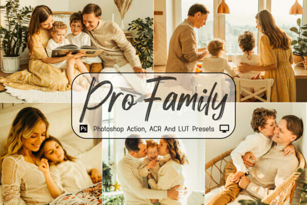 pro family photoshop actions acr luts scaled - ByPresets