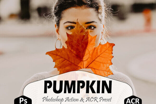 pumpkin photoshop actions and acr preset scaled - ByPresets