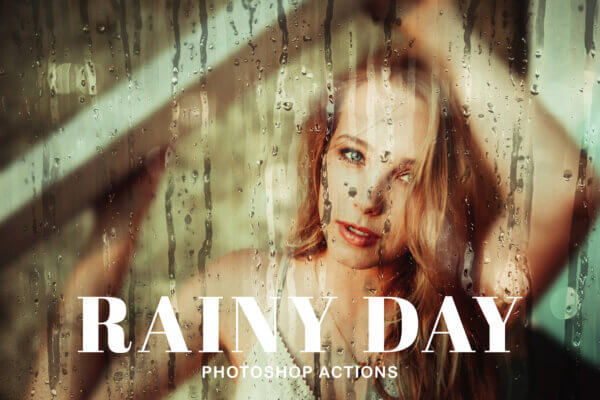 rainy day photoshop actions - ByPresets