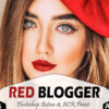 red blogger photoshop actions and acr - ByPresets