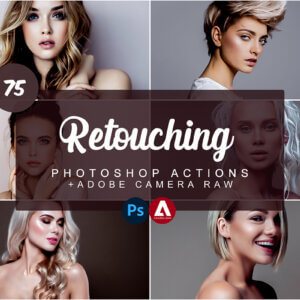 Retouching Photoshop Actions