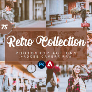 Retro Collection Photoshop Actions