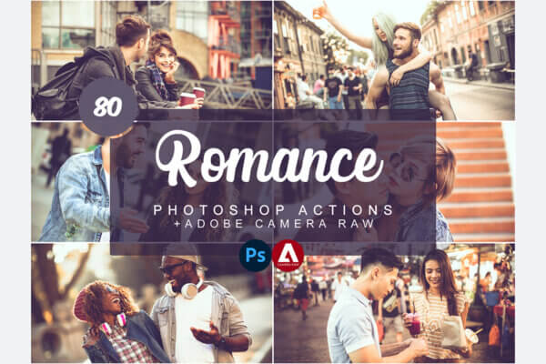 romance photoshop actions - ByPresets