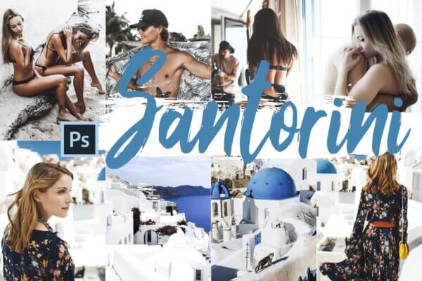 santorini color grading photoshop action scaled - ByPresets