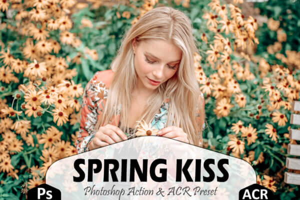 spring kiss photoshop actions and acr scaled - ByPresets