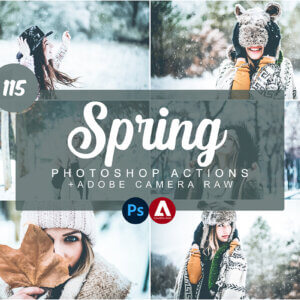 Spring Photoshop Actions