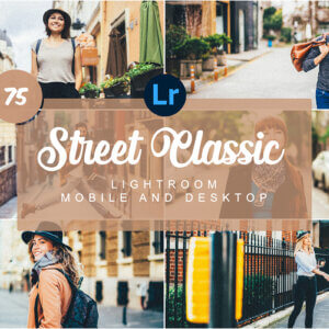 Street Classic Mobile and Desktop Lightroom Presets