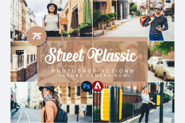 street classic photoshop actions - ByPresets