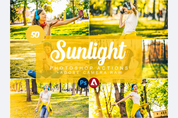 sunlight photoshop actions - ByPresets