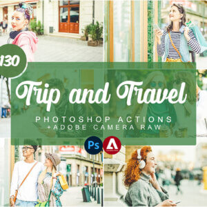 Trip and Travel Photoshop Actions