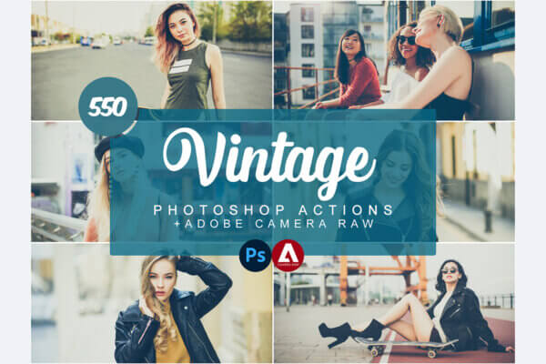 vintage photoshop actions - ByPresets