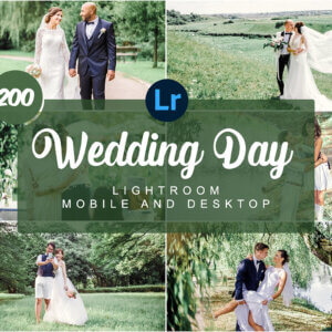 Wedding Day Mobile and Desktop Lightroom Presets