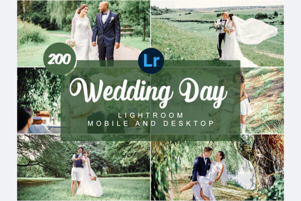 wedding day mobile and desktop presets - ByPresets