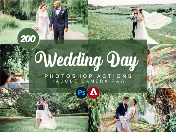 wedding day photoshop actions - ByPresets