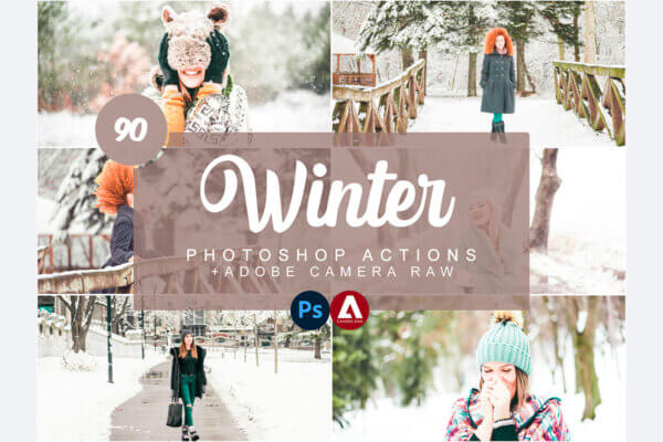 winter photoshop actions - ByPresets